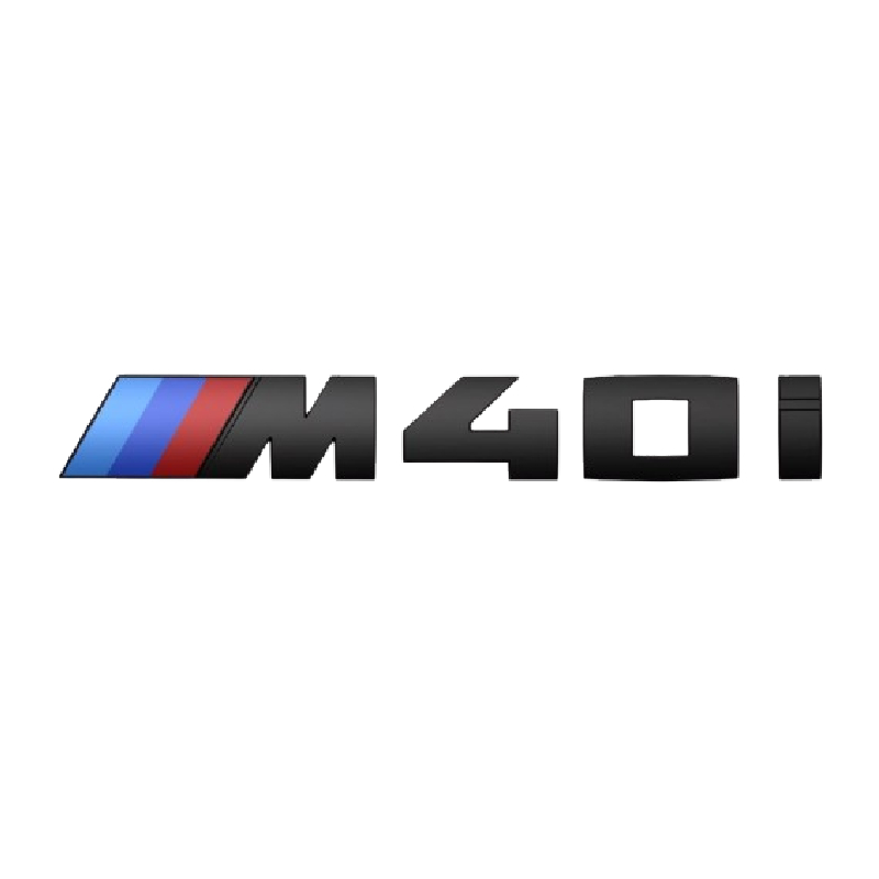 M performance BMW X3 G01 原廠 M40i 空力套件 外觀 銘牌 後車廂 車尾標 黑尾標【YG】