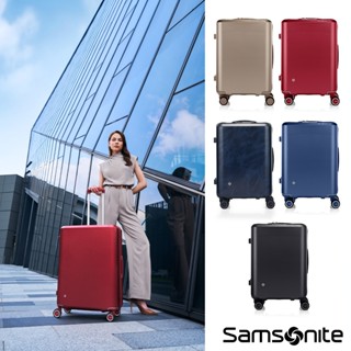 Samsonite新秀麗 20/25/28吋 行李箱/旅行箱/登機箱 EVOA Z 輕量PC可擴充防盜拉鍊抗震防刮耐衝擊