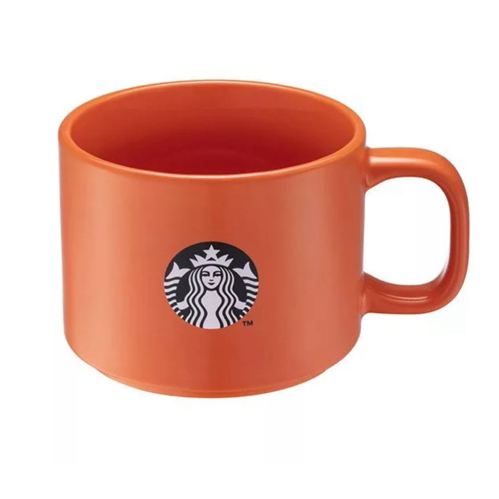 現貨[STARBUCKS星巴克]BEAMS好運橙馬克杯 MUG 12OZ BEAMS ORANGE