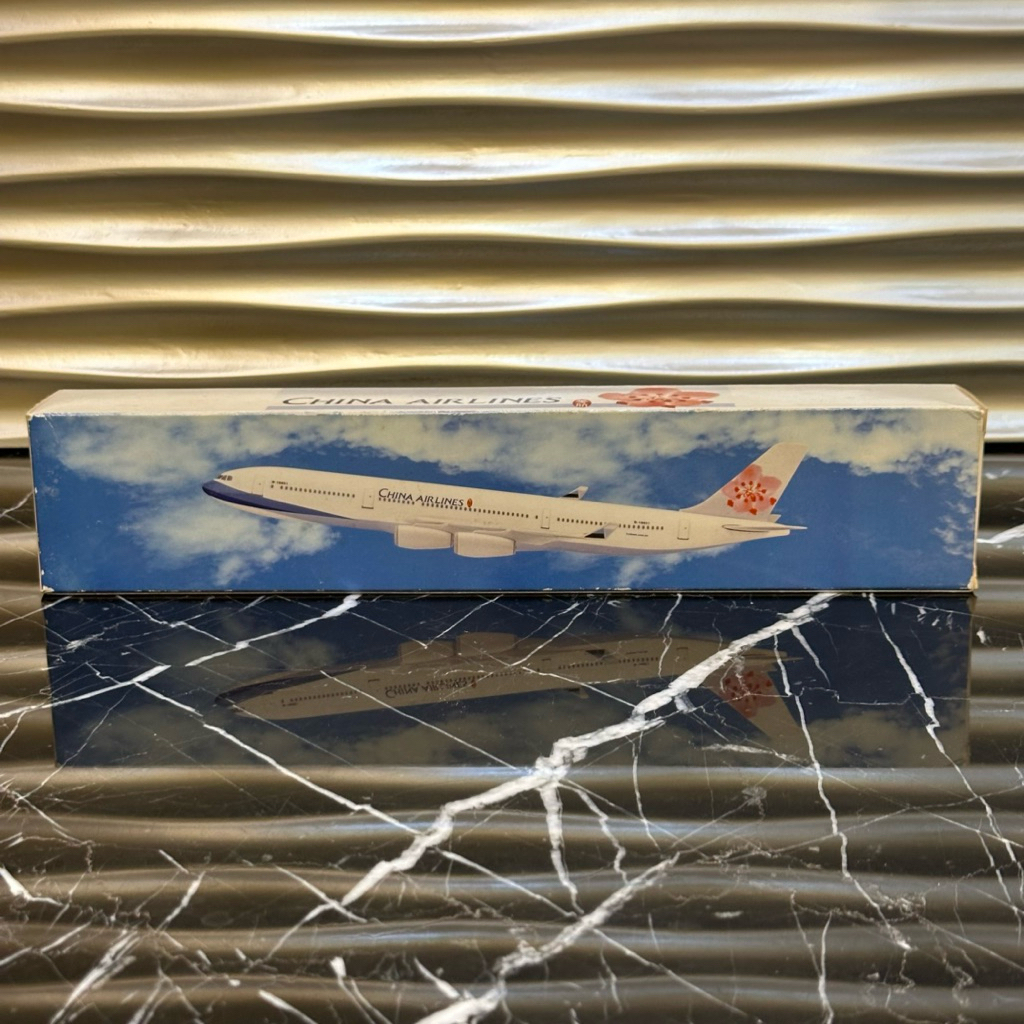 CI 中華航空 Planetags A340-300 白色 CI 中華航空 Planetags