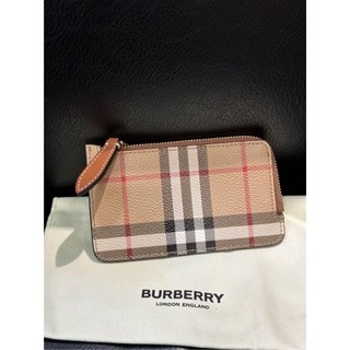 💎Han's house精品服飾💎 Burberry 小牛皮 零錢包 卡包 卡夾13X8CM