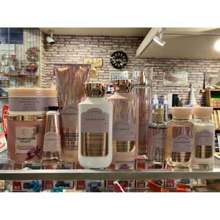《光頭＆Jordan小舖》Bath＆body Works BBW 香檳祝酒 Champagne Toast乳霜 沐浴精