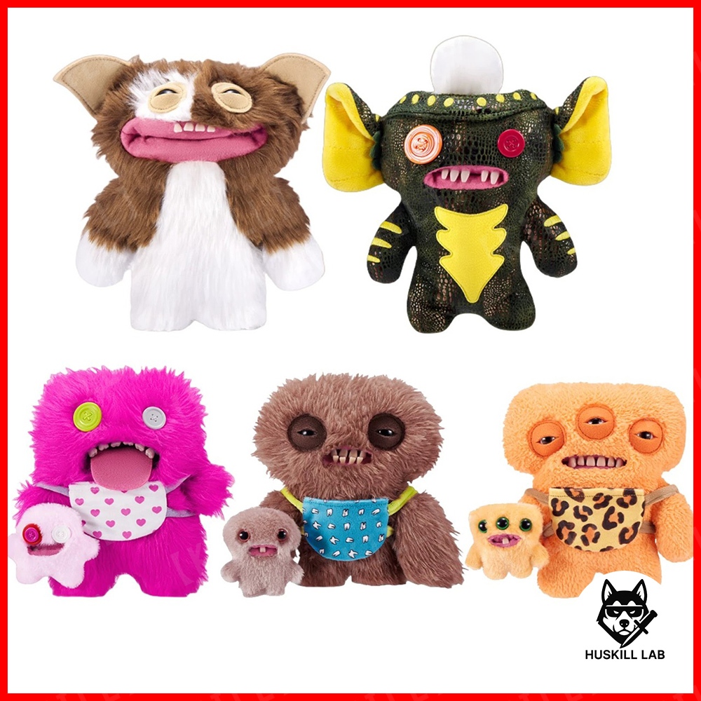 【KILL】正版免運 Fuggler Ugly 牙齒怪 放克牙寶 醜萌怪物 小精靈 帶娃系列 袋著這個小淘氣 公仔娃娃