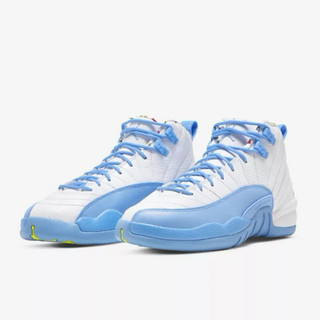 {OGC} NIKE AIR JORDAN 12 RETRO GS 童趣 籃球鞋 白藍 女 DQ4365-114