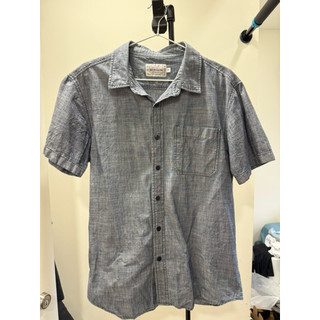Bobson M 號 黑色 灰色 短袖襯衫 男