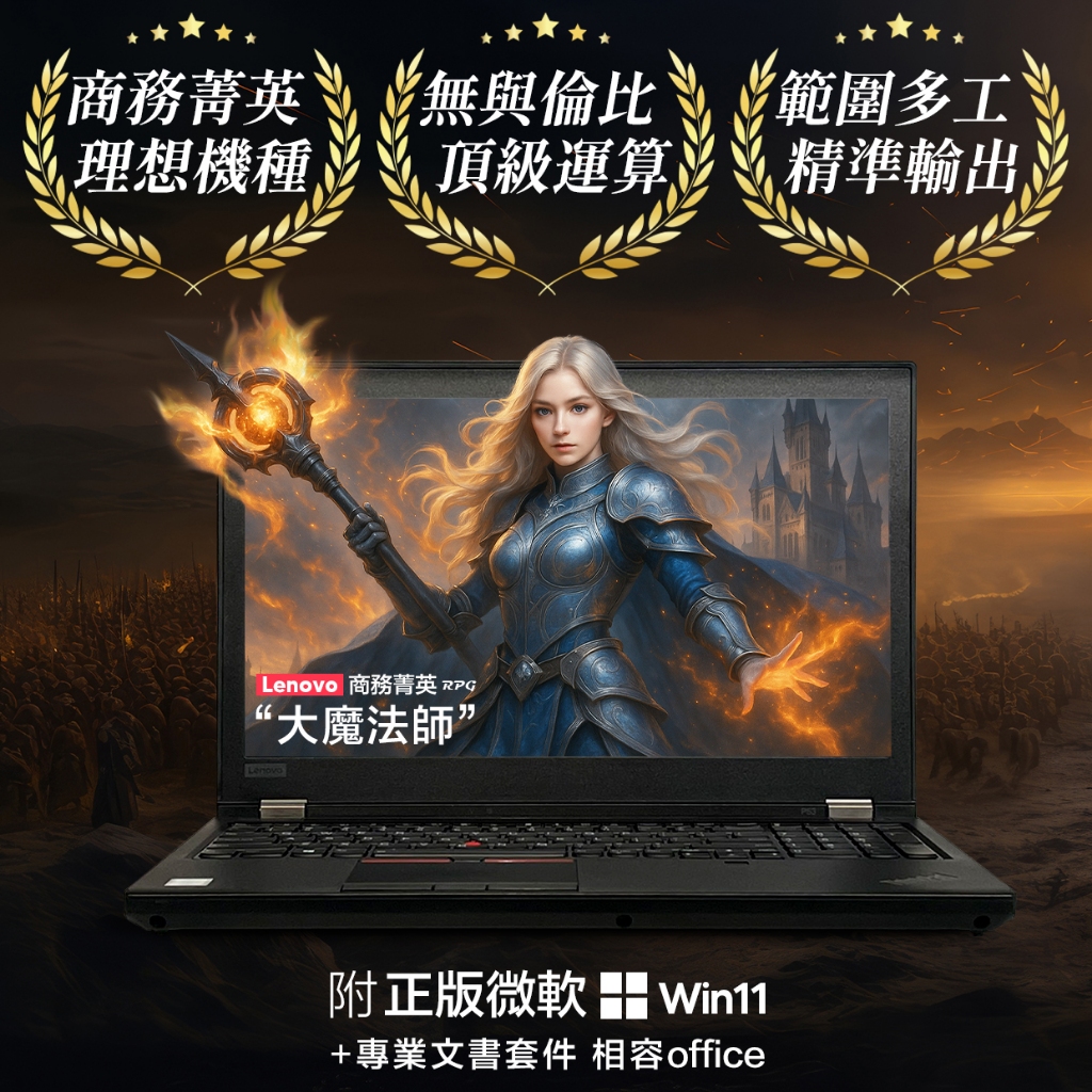 Lenovo ThinkPad P53 i7 15.6吋 專業繪圖 工作站 二手筆電 高效能 優質筆電 中古筆電