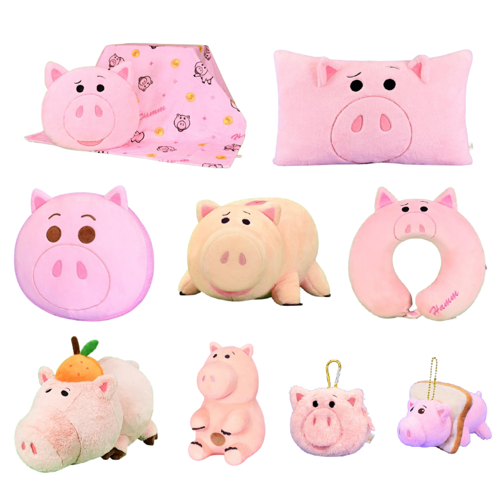 【娃娃市集】多款火腿豬 火腿豬娃娃 火腿豬抱枕 火腿豬頸枕 火腿豬吊飾 粉紅豬娃娃 火腿豬毛毯 火腿豬枕頭 火腿豬玩偶