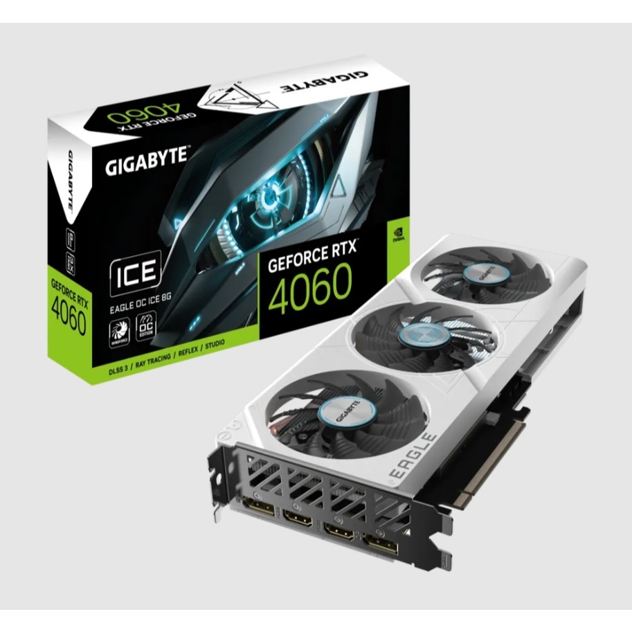 [台南肥肥] 技嘉 RTX4060 EAGLE OC ICE 8G  顯示卡@ 全新 @ 4060 8G