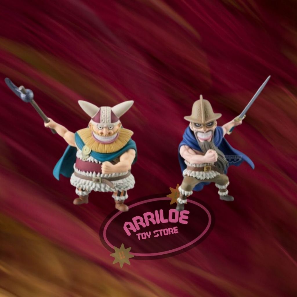 【Arriloe】衝評價優惠！全新現貨 正版授權代理  WCF指定 艾爾帕布篇 巨人族 東利 + 布洛基