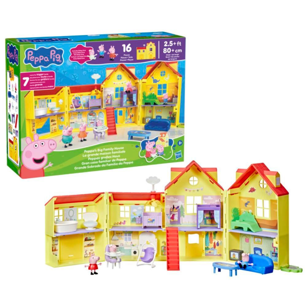 【孩之寶 Hasbro】 粉紅豬小妹 佩佩家大房屋遊戲組