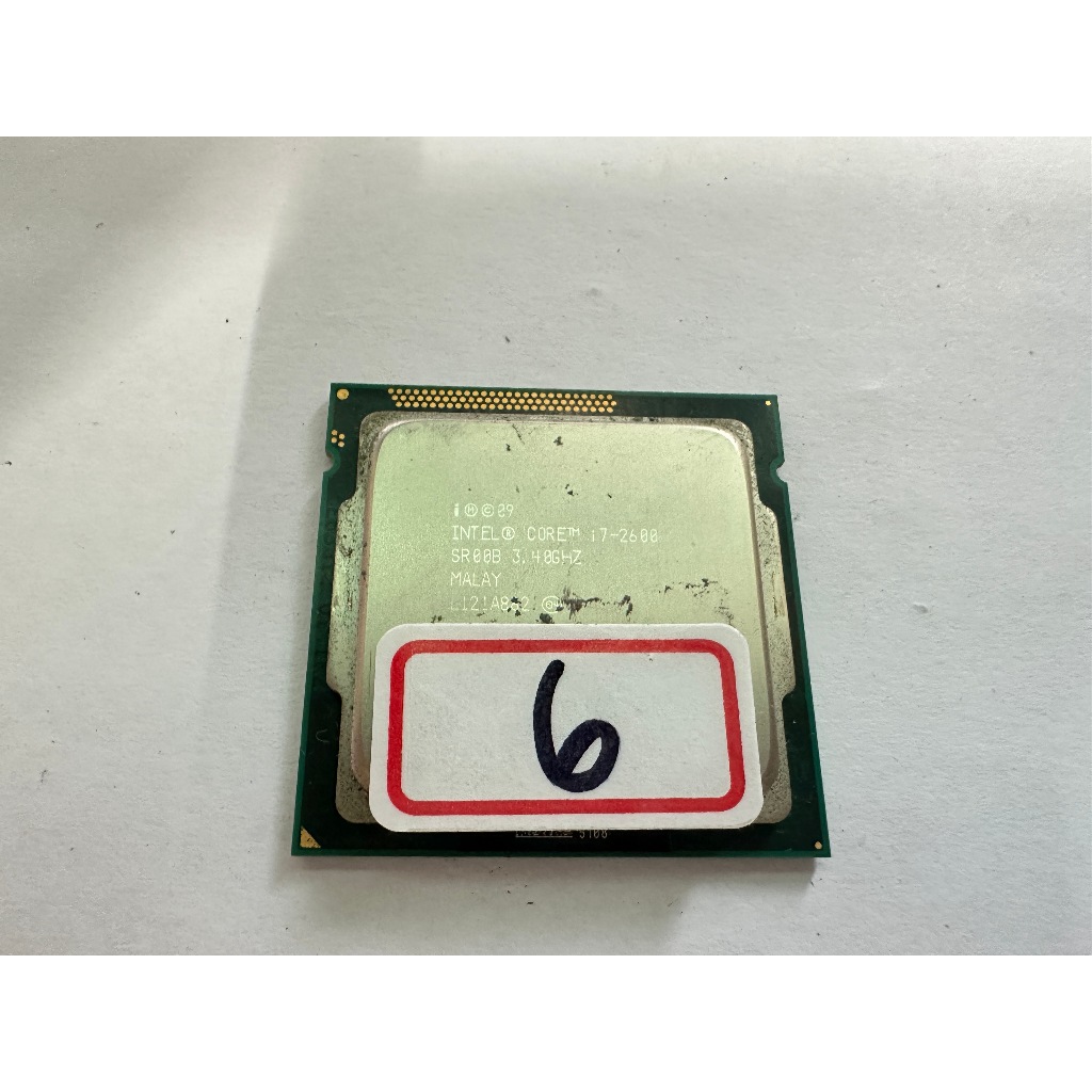 二手 CPU i7 二代 1155腳位 Intel Core i7-2600  處理器