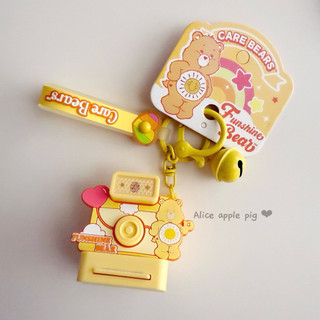 care bears彩虹熊拍立得 照相機 鑰匙扣 情侶書包 吊飾