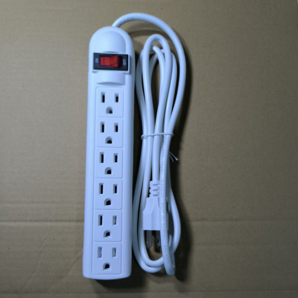 六孔延長線排插線全長200公分長台灣專用勿使用於電熱產品