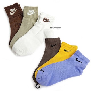 Nike 運動短襪 中筒襪 襪子 Dri-FIT 卡其 咖啡 DX5074-904 大地色 SX6893-927 DOT