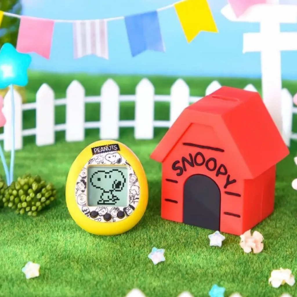 ｜現貨｜史努比電子雞 塔麻可吉 含保護殼 Peanuts tamagotchi Snoopy 電子寵物雞 塔麻歌子