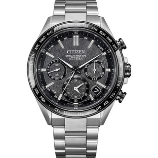 CITIZEN 星辰 GPS衛星對時 光動能鈦金屬手錶 CC4058-67X