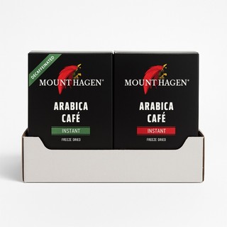 【Mount Hagen】公平貿易即溶咖啡 25入*8盒超值組合（原廠箱裝）
