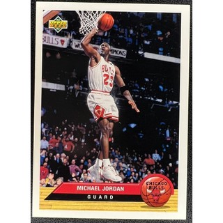 NBA 球員卡 Michael Jordan 籃球之神 喬丹 1992-93 Upper Deck McDonald's