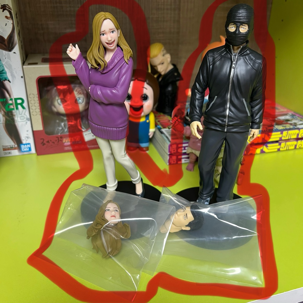 殺手寓言 佐藤明 佐藤洋子 景品 公仔 2隻一起賣