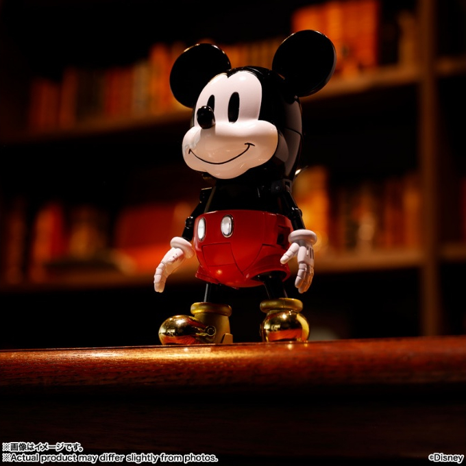 BANDAI萬代 超合金 超變形 迪士尼米奇老鼠 Mickey Mouse 合金可動成品模型玩具