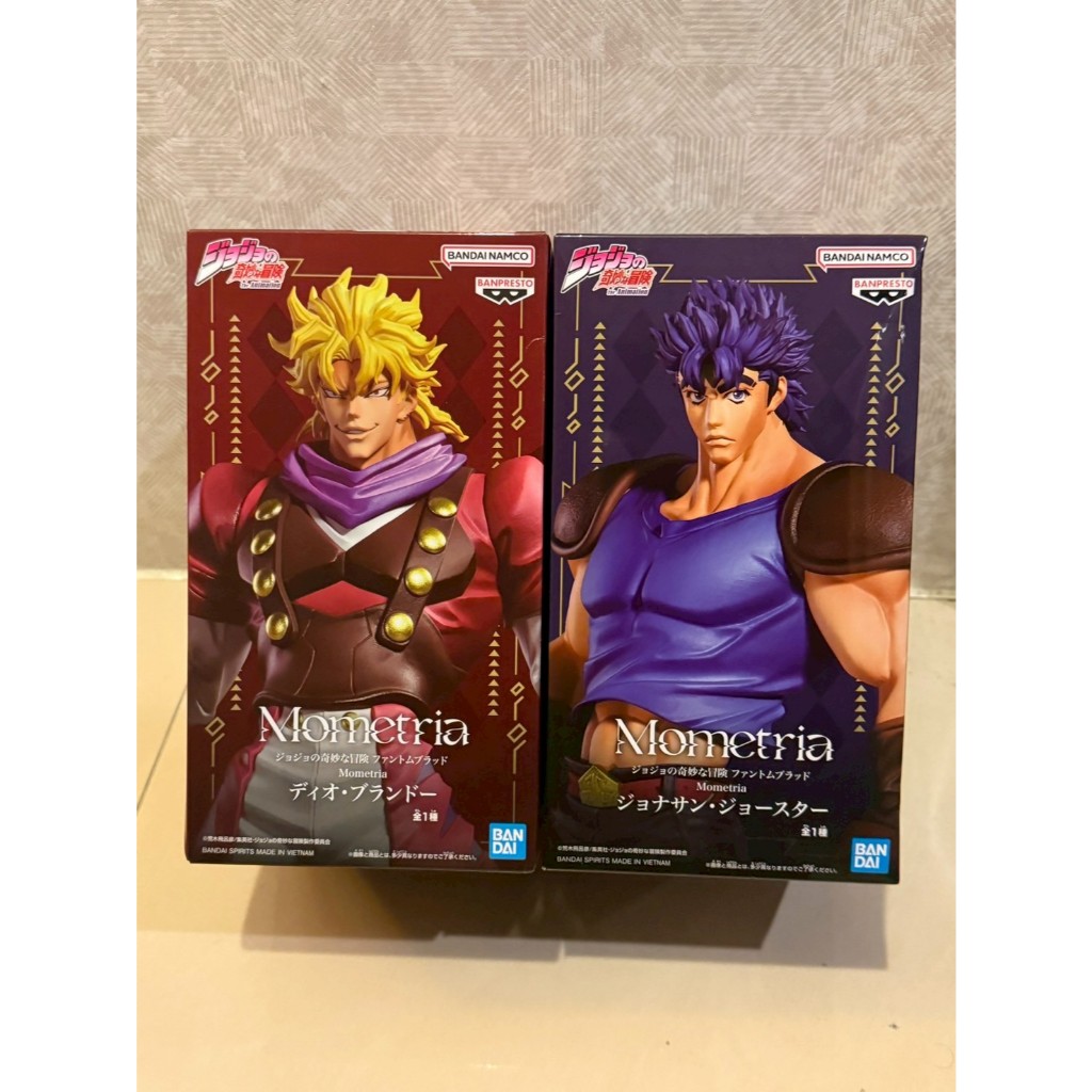 【麻糬禿頭聯盟】日版 Mometria JoJo的奇妙冒險 喬納森 喬斯達 迪奧 布蘭度 長盒 公仔 模型 景品