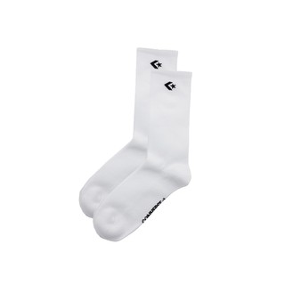 CONVERSE【授權經銷商】運動襪 中長襪 襪子 單入 萊卡 白 星劍LOGO UC0646-001