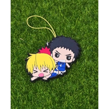 黑子的籃球 黑子籃球 影子籃球員 黃瀨涼太 黃瀨 涼太 笠松幸男 笠松 幸男 CP 吊飾 (售出時會裝袋)