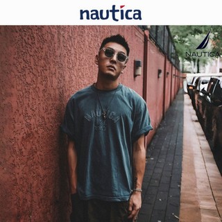 多色可選 Nautica JP 長谷川監製 EST.1983 水洗做舊 刺繡貼布logo 短T Tee 日線 重磅短袖