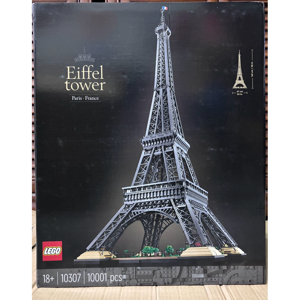 🧱亂磚倉庫 《預購》《盒損福利品》 樂高 LEGO樂高LEGO 10307 艾菲爾鐵塔‼️請詳閱商品詳情再詢問‼️