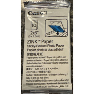 Canon 2x3 相印機 ZINK相紙 免墨水 可黏貼 佳能原廠 ｜適用 IVY iNSPiC PV-223