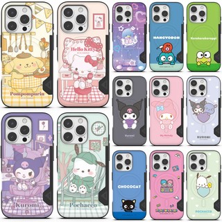 韓國 Sanrio MagSafe 磁吸插卡夾層 手機殼│S26 Ultra + S25 S24