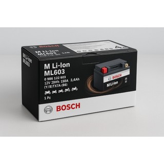 BOSCH 摩托車專用 M Li-Ion系列 鋰鐵 電池 ML-603 LTX7A 電瓶 重機 【油購站】
