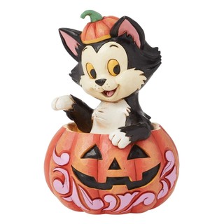 Enesco精品雕塑 Disney 迪士尼 費加洛在萬聖節南瓜裡居家擺飾 EN43840