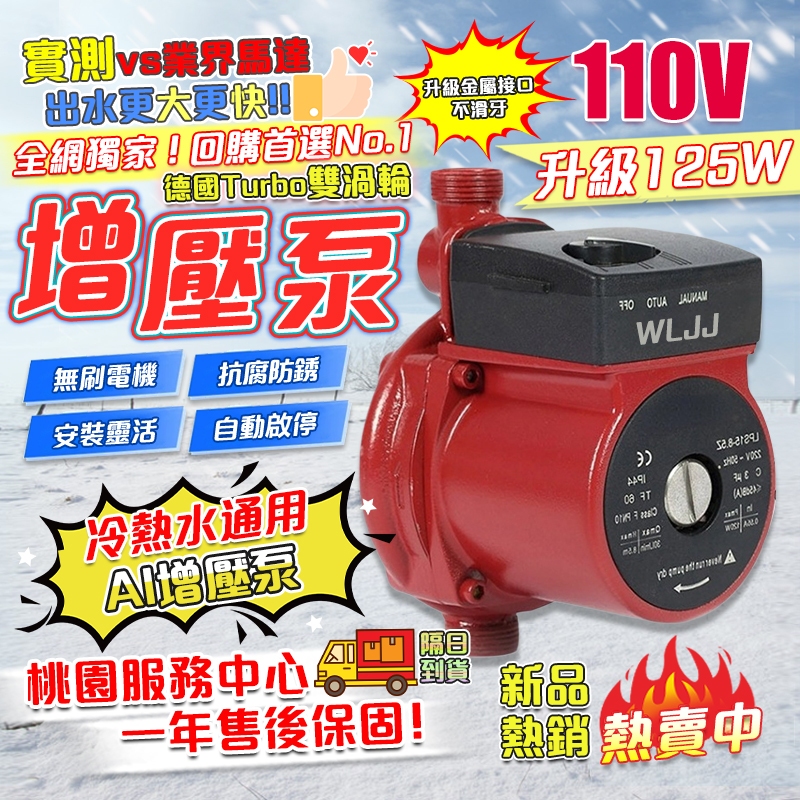 🔥隔日出貨&五年保固🔥熱水器加壓機 管道增壓 水管增壓 靜音低噪 熱水器加壓馬達 管道增壓泵 增壓機 熱水加壓 水泵