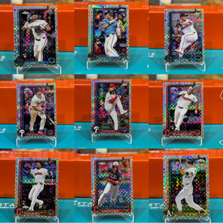 2025 Topps Chrome Baseball X-Fractor閃球員卡