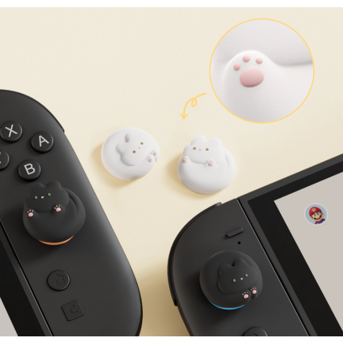 【全新現貨】極想 Switch2 NS2 JOY CON 搖桿帽 立體造型 搖桿套 類比套 蘑菇頭保護套