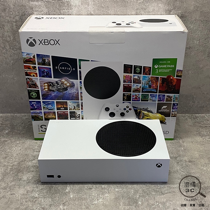 『澄橘』微軟 Microsoft Xbox Series S 512GB 白《二手3C 歡迎折抵》A78211