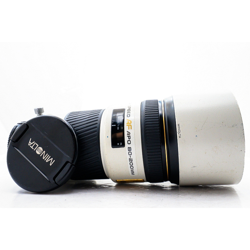 【動確/良品】MINOLTA AF APO 80-200mm F2.8 HS Konica Minolta AF 80-200 mm f/2.8 APO - LensTip.com