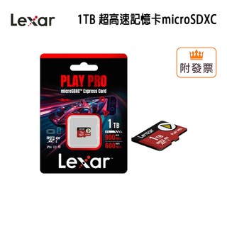 1TB Lexar PLAY PRO microSD Express 高速記憶卡 Switch2 NS2 雷克沙