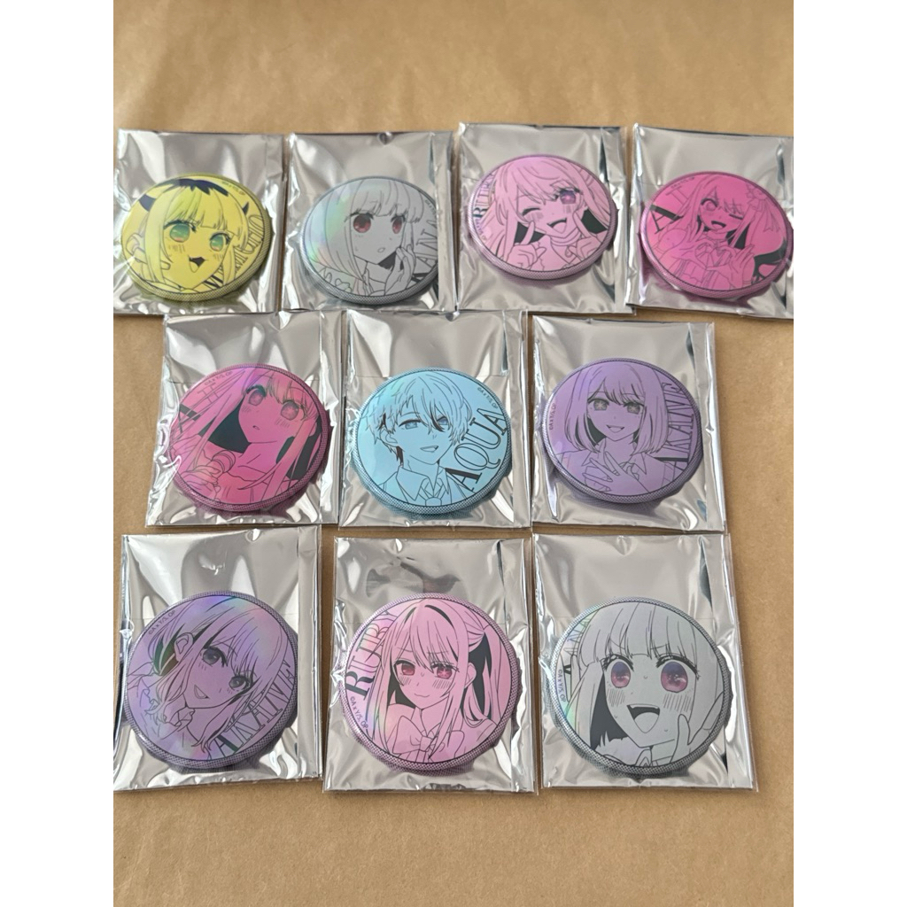 【日本】 銅閃 徽章 我推的孩子 推子 星野愛 露比 阿奎亞 阿庫亞 有馬加奈 佳奈 mem啾