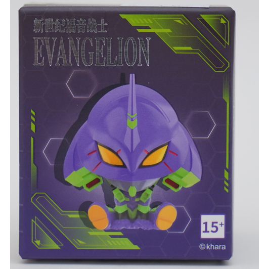 初號機 迷你坐坐  新世紀福音戰士 初號機 明日香  EVA 貳號機 零號機  toptoy 盒玩 扭蛋