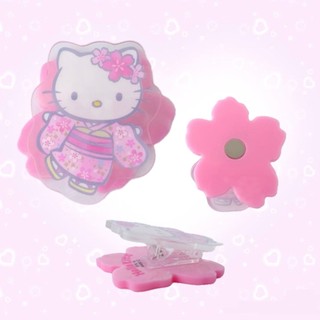 現貨秒出♡︎日本Hello kitty造型磁鐵夾 事物夾 夾子 造型夾 冰箱貼 磁吸 KT 日本KT 櫻花 伴手禮 禮物