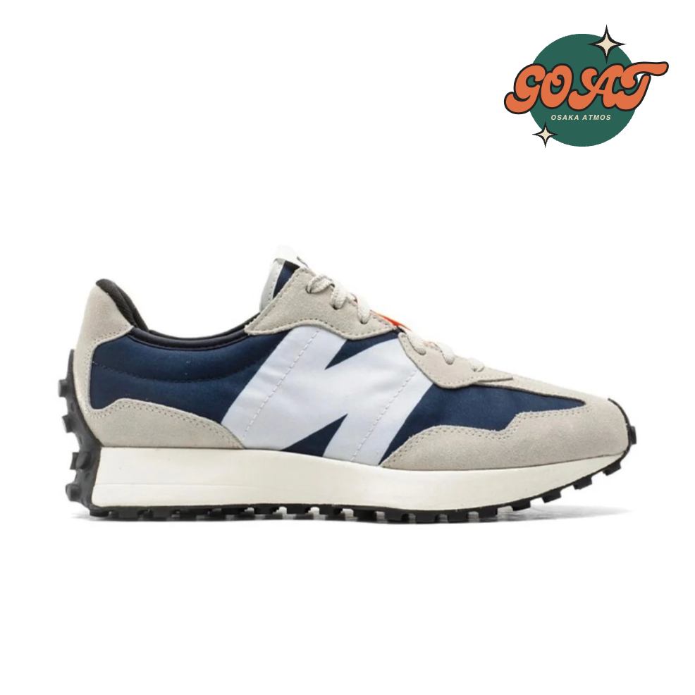 New Balance 327 灰藍 米白 麂皮 布織 復古 休閒 潮鞋 百搭 情侶鞋 男鞋 女鞋 MS327IA