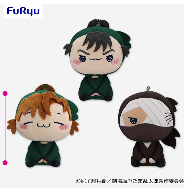 日版 忍者亂太郎 劇場版 毒竹忍者隊最強之軍師 電影 第三彈 娃娃 食滿留三郎 善法寺伊作 非現貨 下單前請先私