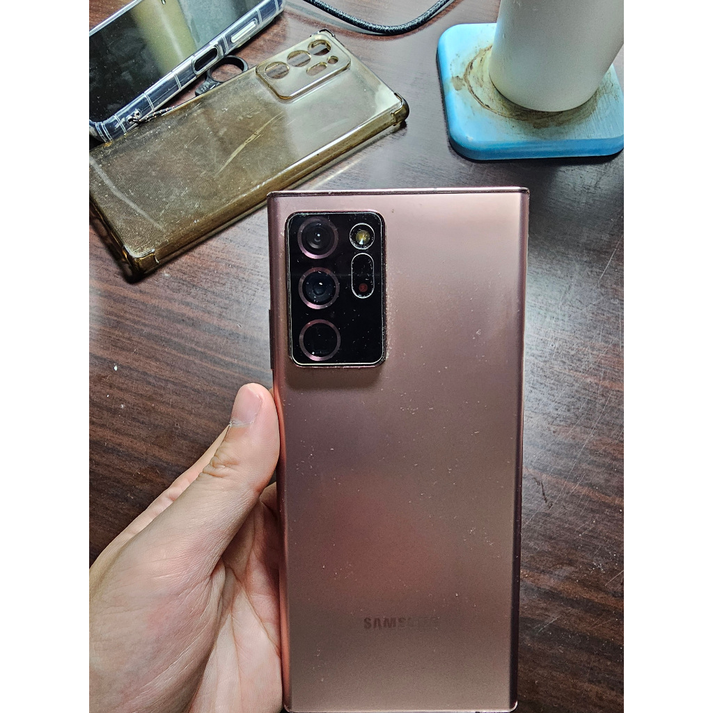 【二手】Samsung Note 20 Ultra 12G/256G |星霧金| 5G雙卡 |S-Pen | 螢幕瑕疵