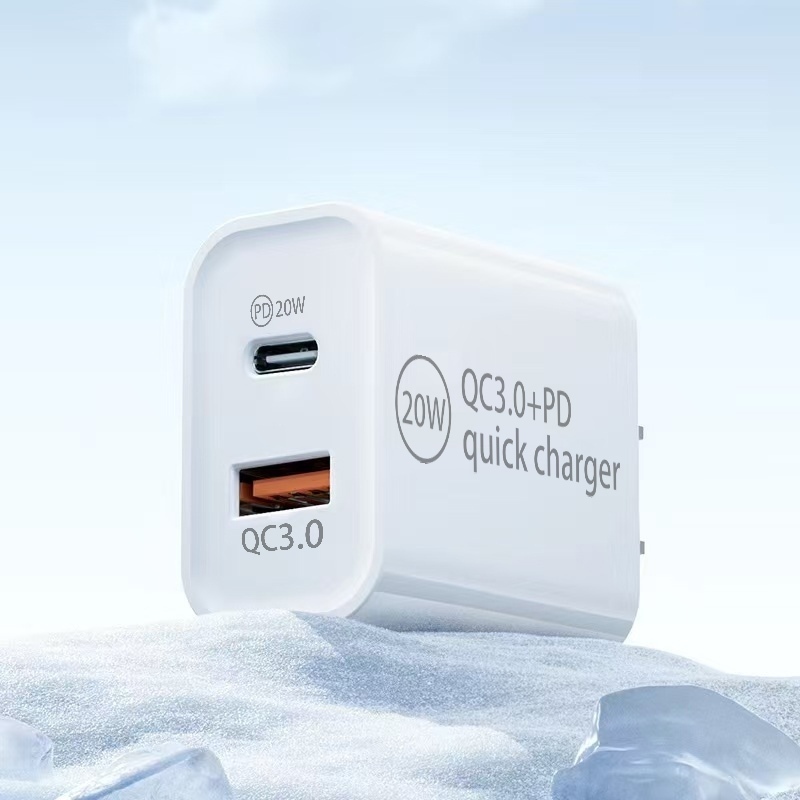 現貨 20W快充充電頭 雙孔快充頭 PD快充頭 PD快充線 適用 iphone 數據線 type c 快充頭 另售充電線