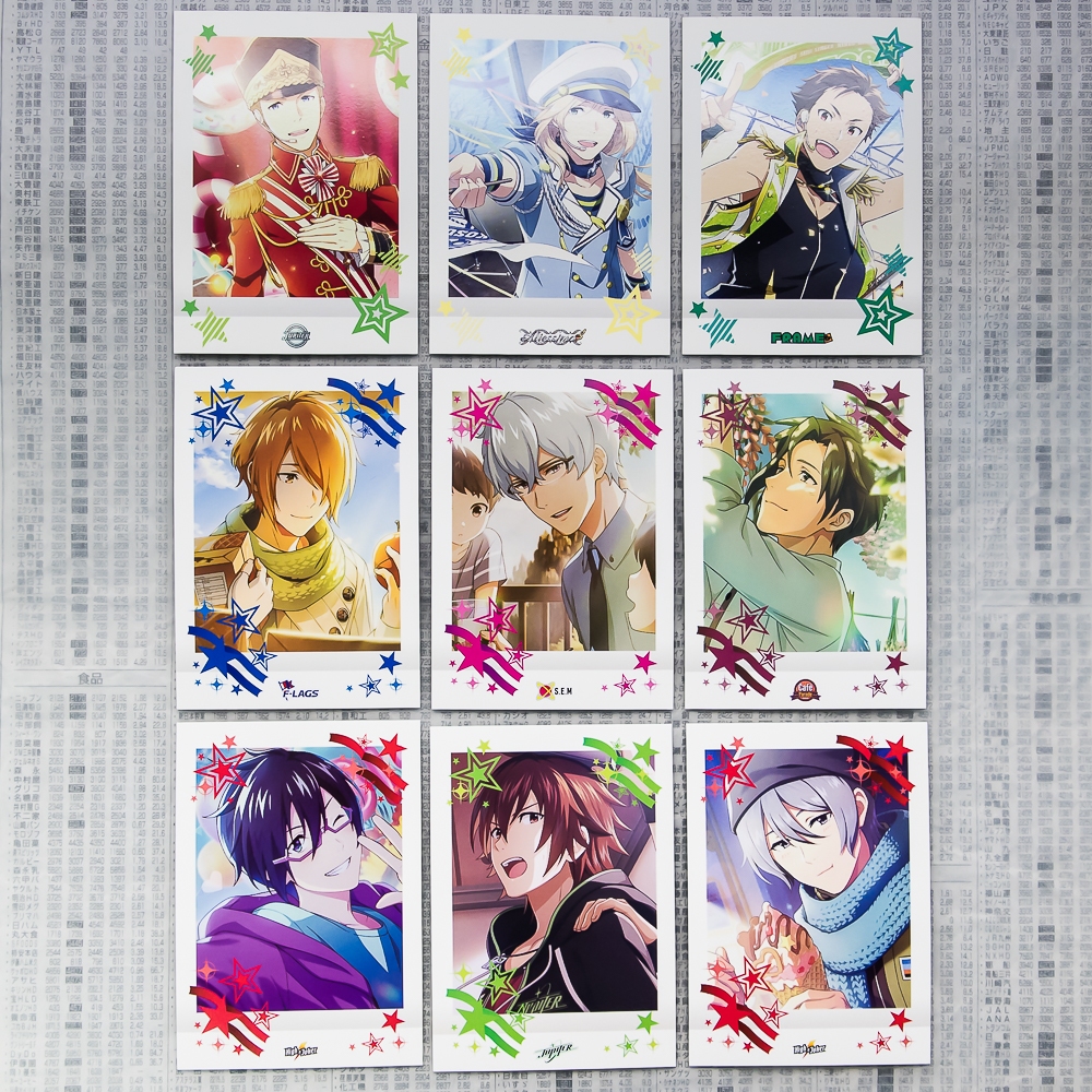 偶像大師 SideM The Idolm@ster: SideM 拍立得 卡 卡片 卡牌：一套 14 張