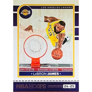 LeBron James NBA 2024-25 PANINI HOOPS #18 詹皇 湖人隊 籃球卡 LBJ