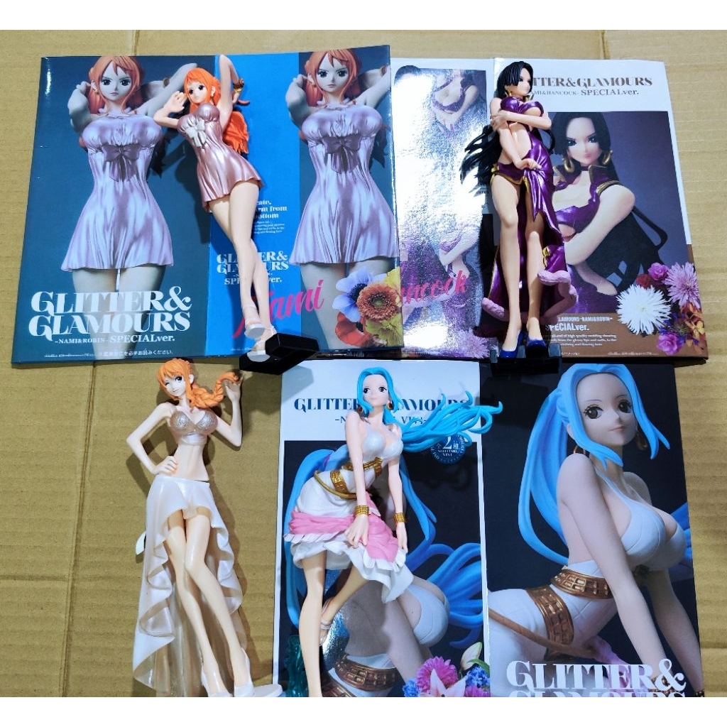 海賊王公仔 航海王 娜美 羅賓 薇薇公主 娜美公仔 羅賓公仔 薇薇公主公仔 G&G 娜美禮服 羅賓戰損