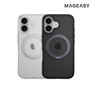 MAGEASY Apple iPhone 16/Plus MagStand 360 M 磁吸 旋轉支架防摔 手機殼